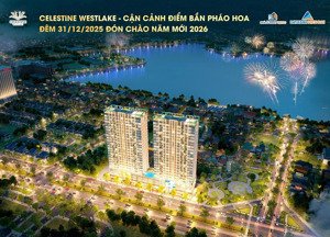 bán cc tại celestine westlake, giá ưu đãi 13 tỷ, 84.6m2, 2pn, 2wc