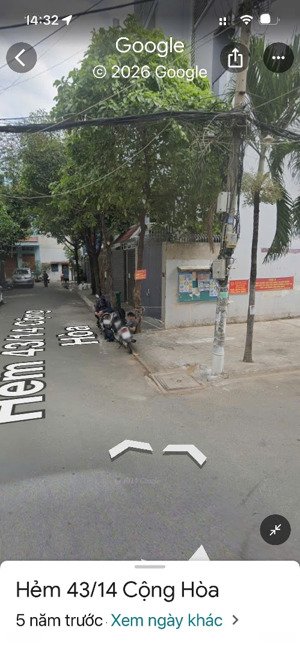 chủ đang cần tiền nên bán gấp trước tết lô đất 2 mặt tiền k300, phường 04, tân bình