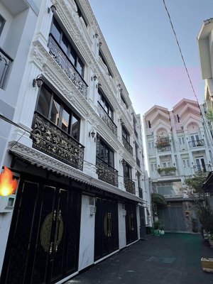 nhà 5 tầng hẻm nhựa xe hơi, phạm văn đồng, cv gia định - sát mặt tiền - 5 tầng mới keng