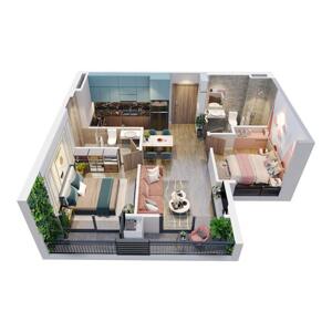Chỉ 2.81 Tỷ Sở Hữu Căn 2PN+ tại THE BEVERLY (BE1) - VINHOMES OCEAN PARK 1