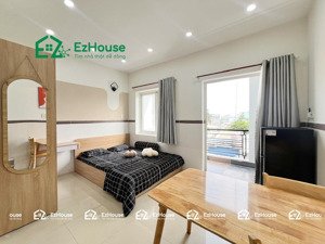 giảm 500k tháng đầu - nhà mới xây studio bancong full nội thất- dương quảng hàm gò vấp gần iuh vlu