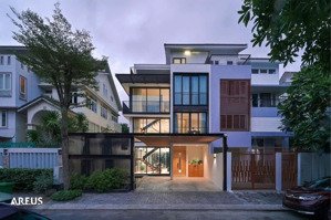 bán biệt thự siêu đẳng cấp khu biệt thự nguyễn văn hưởng - 12x25m - hầm 4 tầng - giá bán: 65 tỷ