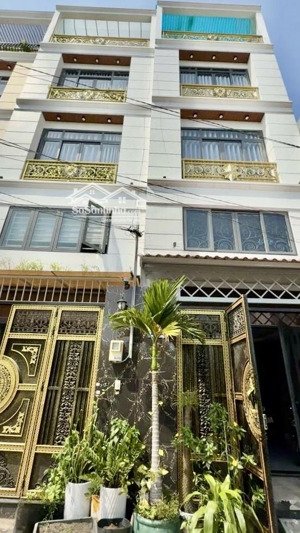 nhà 4 tầng btct ngay đường 26/3,56m2,6pn hẻm 7m xe hơi tránh aeon mall tân phú-ngang 4.4m-giá 6.8t