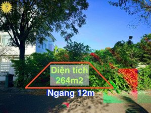 rẻ nhất kđt biển an viên lô 264m2 ngang 12m