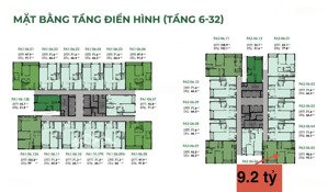 chính chủ gửi bán 3pn view quận 1 giá tốt tại the park