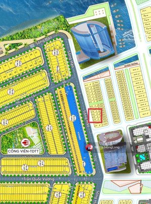 bán lô đường song hào dt 165m fpt