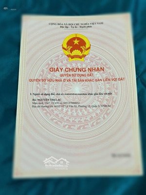 bán nr 4pn, 5wc, 72m2 tại đ.số 21, p.8, gò vấp, 7,2 tỷ giá ưu đãi chính chủ