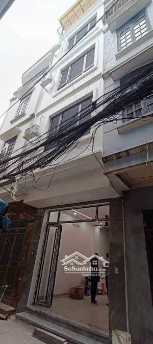 bán nhà tân mai 30m2-6t thang máy, ô tô đỗ cửa , ở và kinh doanh giá 10,5tỷ.