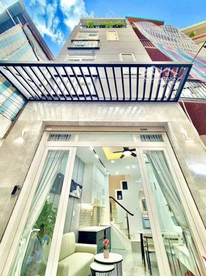 siêu phẩm 4 tầng sát mặt tiền ngay đường vip nguyễn văn trỗi gần sân bay