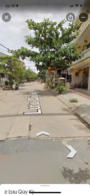 nhà lô góc 2 mặt tiền - đường lưu quý kỳ - hội an