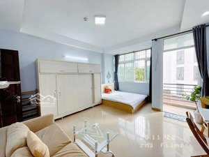 cho thuê studio ban công quận 1 - full nội thất gần chợ bến thành