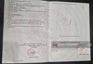 chính chủ nhờ bán đất trung thôn đông hội hà nội 93m2 thông ô tô chỉ 11.65 tỷ.