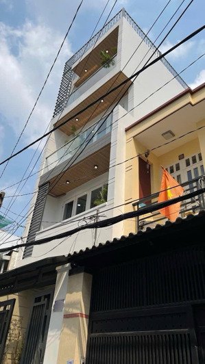 chỉ 6,x tỷ nhà 4 tầng 4pn hẻm xe hơi khu gò xoài- bình hưng hoà a