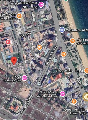 bán nhà 2 mặt tiền hẻm tuệ tĩnh, nha trang (nhà cũ, chỉ tính đất). vị trí đẹp cách biển chỉ 300 mét