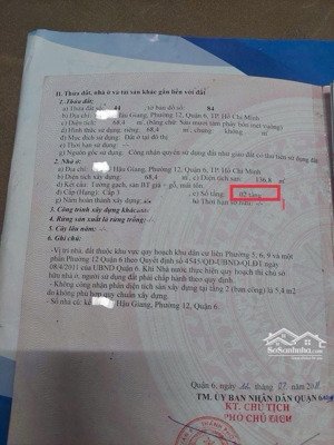 nhà hậu giang q6, ngang 5m, 68m2, 2 tầng, sát mt, giá 5.75 tỷ