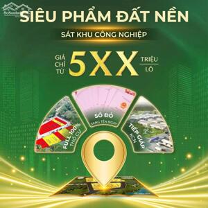ĐỘC QUYỀN KHU ĐẤT NỀN 100% THỔ CƯ CHỈ TỪ 5XXTR/LÔ - SÁT VÁCH KCN TAM DƯƠNG!
