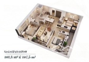 bán cc n01 - t6 ngoại giao đoàn, 13,7 tỷ, 105m2, đẹp xuất sắc, bắc từ liêm, hn