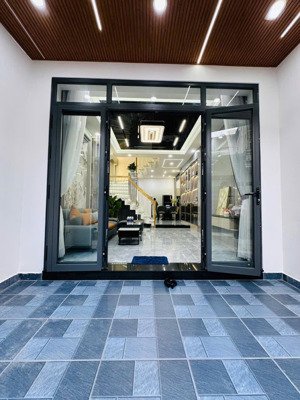 bán nhà mới xây hẻm xe hơi phường tân sơn gần emart phan huy ích có phòng ngủ trệt, 5pn, 8 tỷ 68