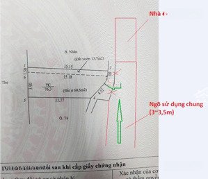 bán lô đất ngõ 19, thượng thụy, hoài đức, hà nội vị trí thoáng, 2 mặt ngõ (cam kết rẻ nhất khu vực)