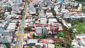 quá rẻ ! tòa nhà 8 tầng mt nguyễn duy trinh - 21mx100m - sàn 2400m2 - hđt: 450tr/th - giá sốc