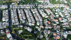 khan hiếm ! biệt thự siêu đẹp - sát cv cao đức lân - 10x21m - 3 tầng - hđt: 75tr - giá 51,8 tỷ