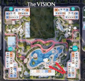 1pn + view bể bơi nội khu cụm vision - mel, giá siêu tốt chỉ nhỉnh 3 tỷ sở hữu ngay ch