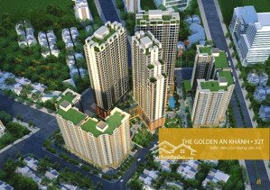 bán căn hộ 66.3m2 tại chung cư 32t tòa b the golden an khánh- kđt nam an khánh