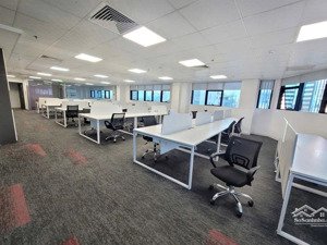 cho thuê văn phòng bình thạnh || sẵn nội thất 60 người + 4 phòng chức năng..giá: 100 triệu // 290m2