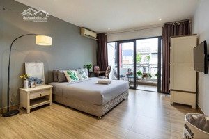 cho thuê căn hộ studio ban công - thang máy - ngay trung tâm quận 1 - gần cầu khánh hội - bùi viện