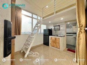 cho thuê căn hộ full nội thất - cửa sổ trời gần cầu kinh thanh đa