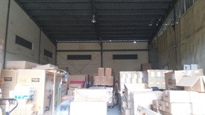 cho thuê kho nhỏ quận 7 dt 140m² xe cont tận cửa, bãi rộng bốc dỡ hàng hóa