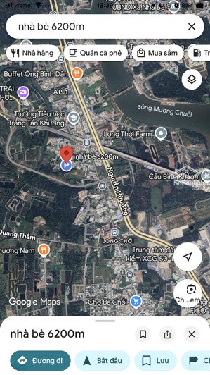 bán đất 6200m2 long thới - nhà bè - hồ chí minh