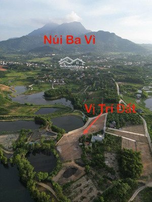 đất bám hồ 372m2 siêu đẹp tài chính hơn 2 tỷ tại ba vì cách đt 87a chỉ 200m