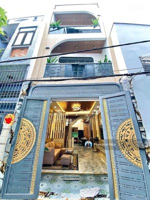 chủ kẹt tiền bán gấp nhà tân hoà đông, 60m2, 4 tầng btct, 4pn 5wc,có sân thượng, kế bên ub phường