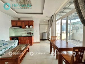 cho thuê phòng trọ cao cấp 2 phòng ngủ cực rộng cực thoáng ngay công viên gia định