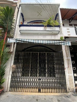 bán đất tặng nhà khu phân lô phạm văn hai, hxh 5m, 48m2, nở hậu nhẹ, sổ vuông vức, không lộ giới