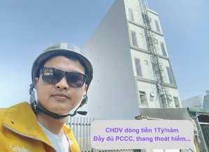 tòa chdv dòng tiền lên tới 1 tỷ/năm, đầy đủ pccc, thoát hiểm