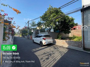 cần bán lô đất siêu đẹp - đường 2 ô tô tránh nhau trước đất - vị trí trung tâm gần chợ mai hiên