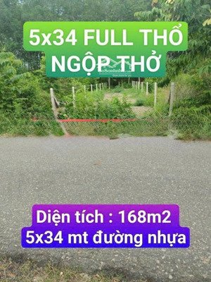 đất củ chi 5x35 full thổ cư mt nhựa 6m kdc hiện hữu chỉ 1 tỷ nhỉnh