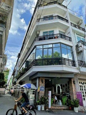 căn góc 5 tầng 4x15m, hẻm 10m thông, 1 trục 1 sẹc, sát mặt tiền đường phan văn trị,phường 5,gò vấp