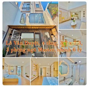 nhà đẹp bình thạnh, 4 tầng, 3 phòng ngủ lớn, nội thất mới, nhỉnh 6 tỷ