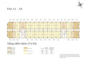 bán căn hộ 1br+ tòa a1 tại khu cao tầng art residence, dự án sun urban city hà nam, tp phủ lý