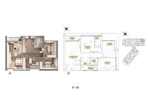 kepler land: chính chủ cần bán căn b06 - căn 3pn hot nhất tòa hh01, tầng siêu đẹp