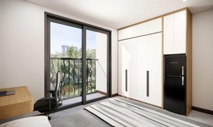 cho thuê chdv mới xây tại nguyên hồng, thông thành công, phòng rộng, có ban công, 5 triệu 5/tháng