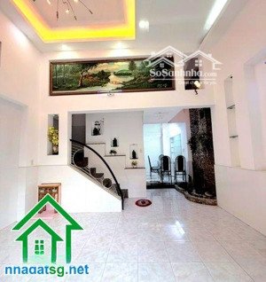 chỉ 6,5 tỷ (tl) -nhà 3 tầng btct hẻm ô tô cách mt phan huy ích 30m - dt: 50m - 3pn - 4wc