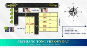 mở bán 7 lô đất tại an phú mỹ đức - tp hà nội diện tích 150m2 giá chỉ hơn 1 tỷ. lh 