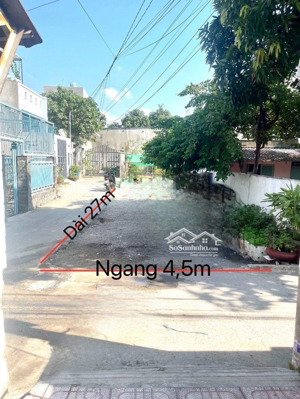 bán đất đường số 8, linh xuân, 117m2 ( 4,5x27m), full thổ, thủ đức, nhỉnh 4 tỷ