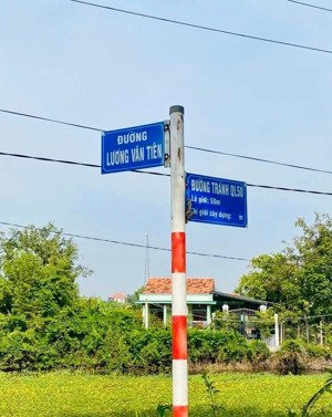 bán đất 150m2 mặt tiền đường nhựa lương văn tiên, mỹ lộc, cần giuộc, long an chỉ với 1,5 tỷ shr