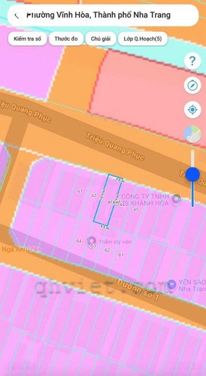 bán nhà cấp 4 có gác đường triệu quang phục - hòn xện - p. vĩnh hòa - tp. nha trang. giá 4,5 tỷ