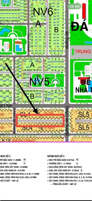 bán đất hud nhơn trạch 140m2, trung tâm dự án, đường 12m, giá 2.15 tỷ, đầu tư tốt, sl hiếm